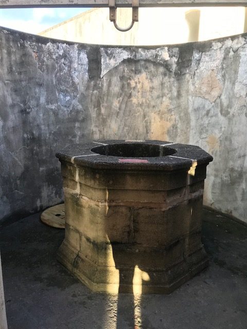 Well to draw water from Rainwater Storage Tank