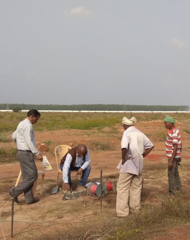 A Geophysical Survey In Progress